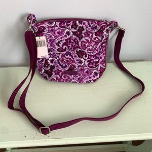 Vera Bradley Crossbody - Lilac Paisley